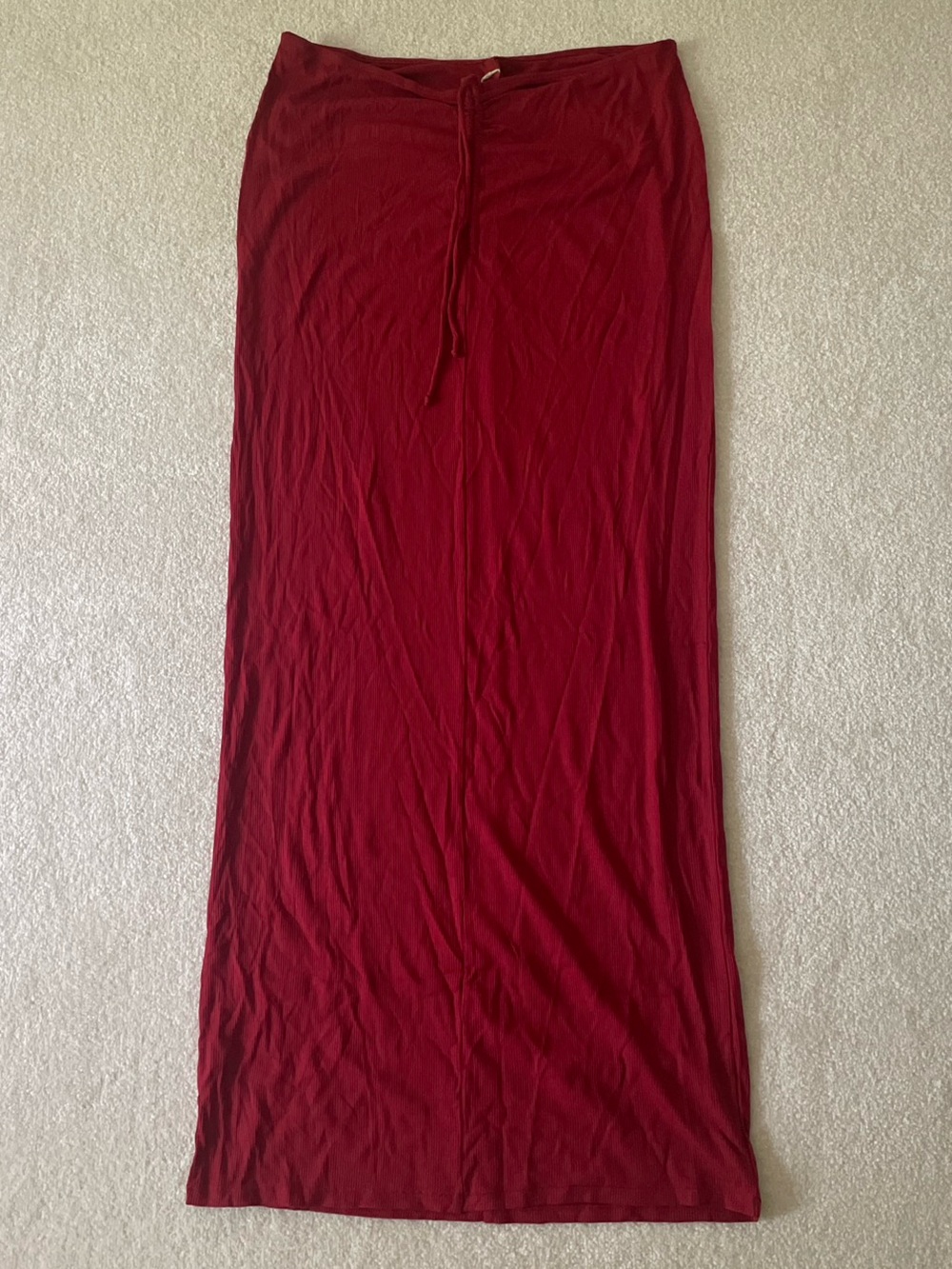 Skims Maxi Skirt in Brick Medium